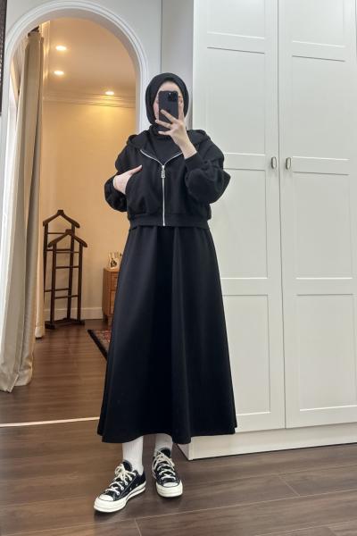 BBC SİENA ELBİSE - SİYAH