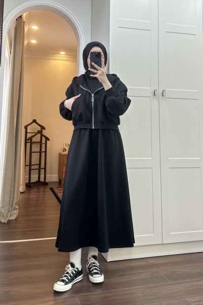 BBC SİENA ELBİSE - SİYAH