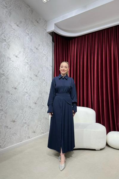 BBC SİENNA ELBİSE - LACİVERT