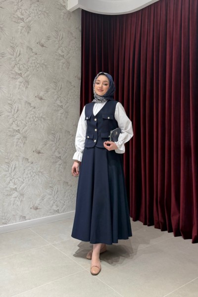 BBC SİLVER YELEKLİ TAKIM - LACİVERT