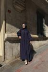 BBC SOFT ELBİSE - LACİVERT