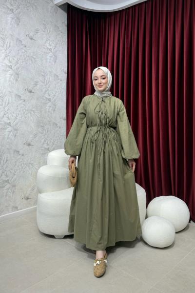 BBC SOFT ELBİSE - YEŞİL