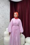 BBC SOFT ELBİSE - PEMBE