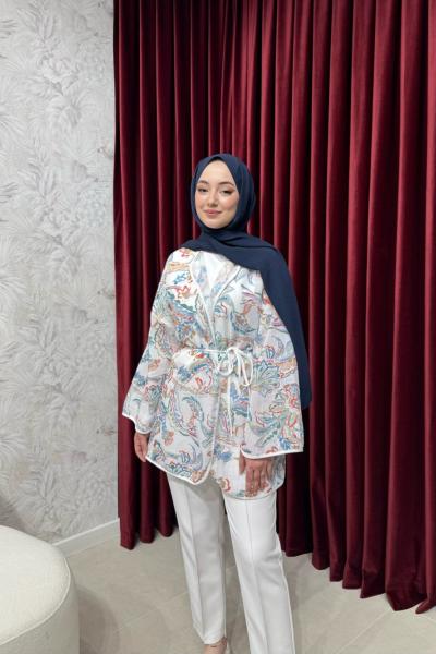 BBC SOPHİA KİMONO - EKRU