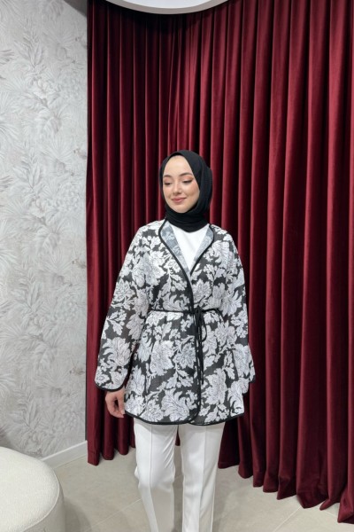 BBC SOPHİA KİMONO - SİYAH