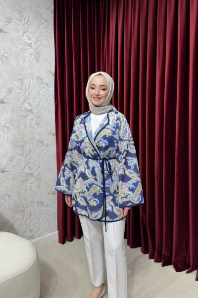 BBC SOPHİA KİMONO -  LACİVERT