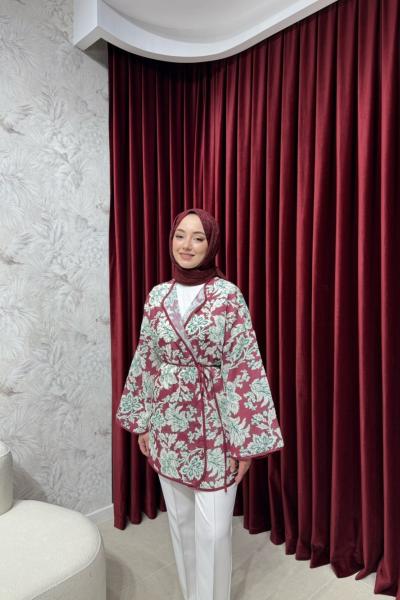 BBC SOPHİA KİMONO - VİŞNE