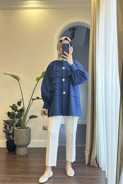 Bbc Star Gömlek -  Lacivert