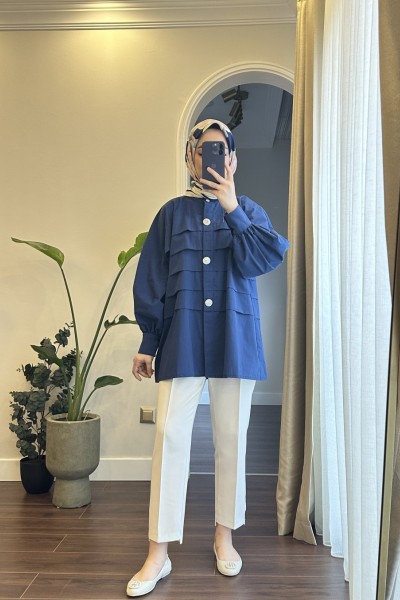 Bbc Star Gömlek -  Lacivert