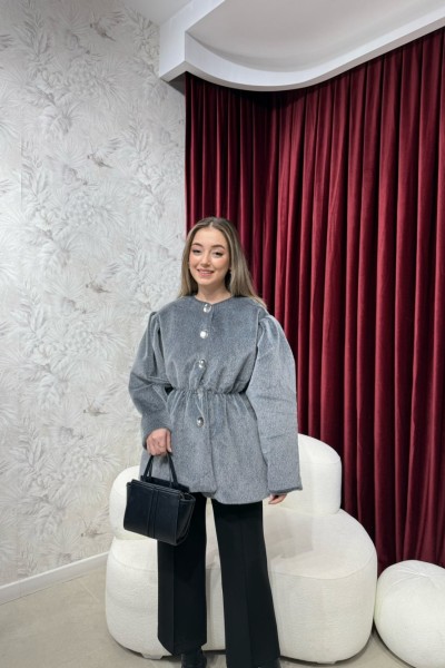 BBC TİANA KAŞE KABAN - GRİ