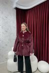 BBC TİANA KAŞE KABAN - BORDO