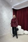 BBC TİANA KAŞE KABAN - BORDO