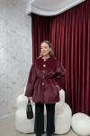 BBC TİANA KAŞE KABAN - BORDO