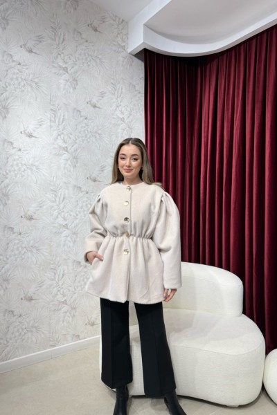 BBC TİANA KAŞE KABAN - BEJ