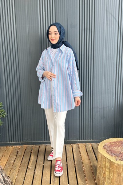 BBC TOMMY GÖMLEK - MAVİ