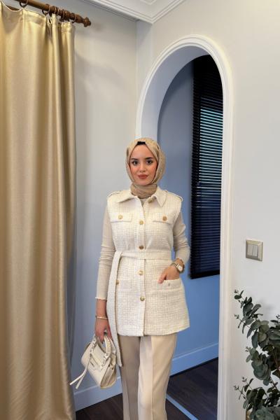 BBC TÜVİT YELEK - EKRU