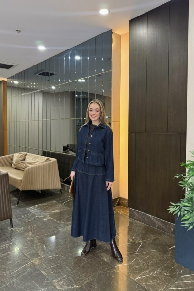 BBC TYLOR DENİM TAKIM - LACİVERT