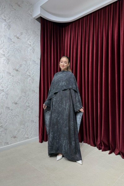 BBC VALERİNA ELBİSE - GRİ