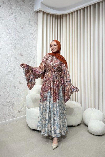 BBC VANESSA ELBİSE - İNDİGO