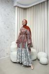 BBC VANESSA ELBİSE - İNDİGO