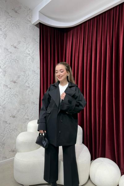 BBC VİCTOR TRENÇKOT - SİYAH