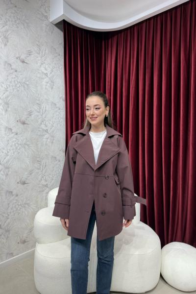 BBC VİCTOR TRENÇKOT - BORDO