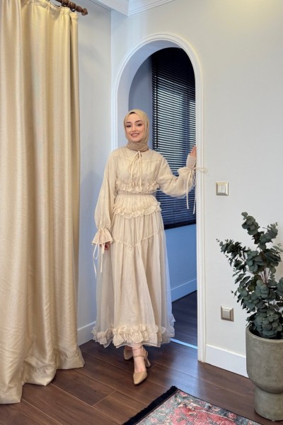 BBC VİNTAGE ELBİSE - TAŞ