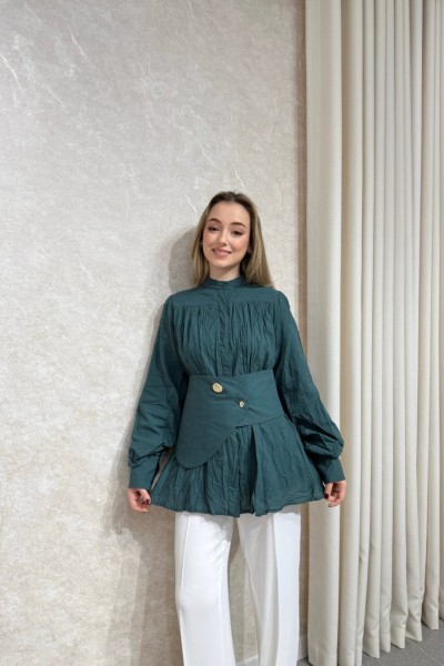 BBC VUAL GÖMLEK - NANE YEŞİLİ