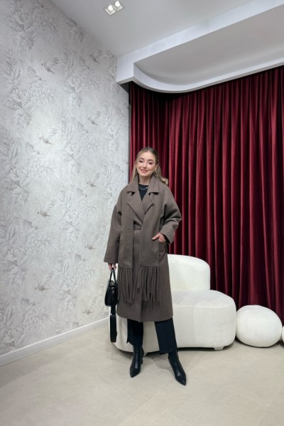 BBC WEFT KABAN - KAHVE