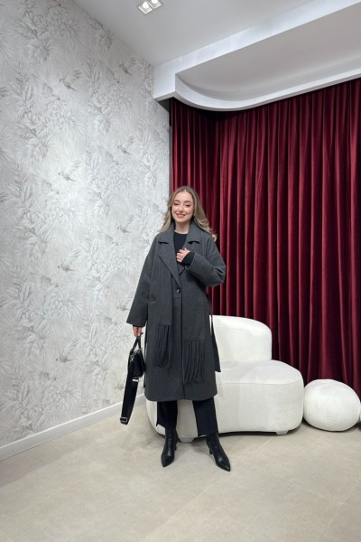 BBC WEFT KABAN - ANTRASİT