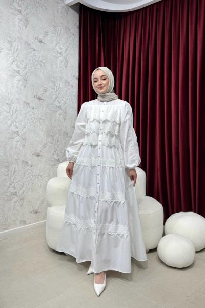 BBC WENDY ELBİSE - EKRU