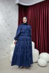 BBC WENDY ELBİSE - LACİVERT