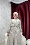 BBC WENDY ELBİSE - BEJ