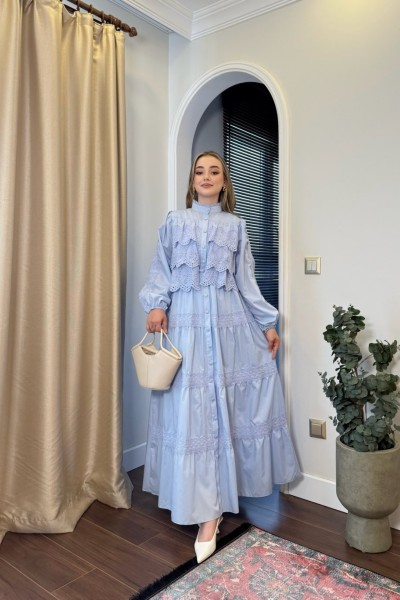 BBC WENDY ELBİSE - MAVİ