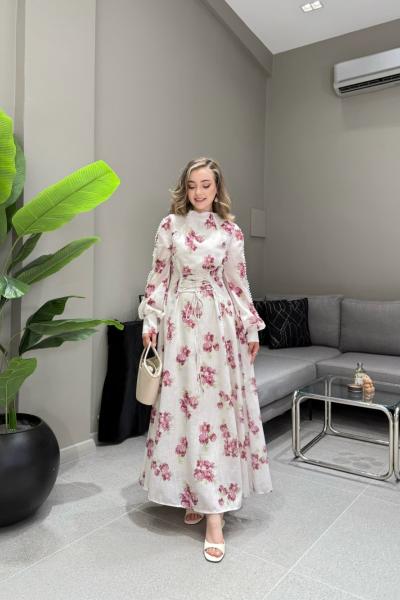 BBC WESLEY ELBİSE - BORDO