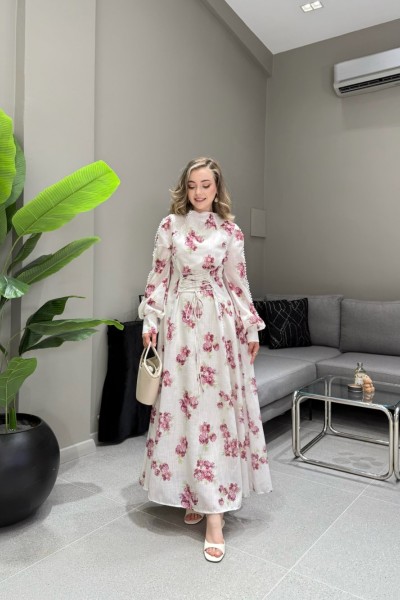 BBC WESLEY ELBİSE - BORDO