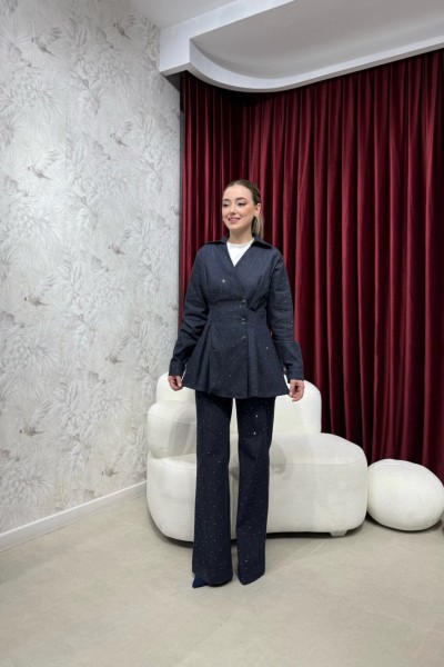 BBC WOODY DENİM TAKIM - LACİVERT