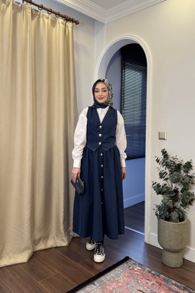 BBC YELEKLİ DENİM TAKIM