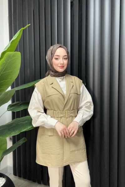 BBC ZEMRE YELEK - CAMEL