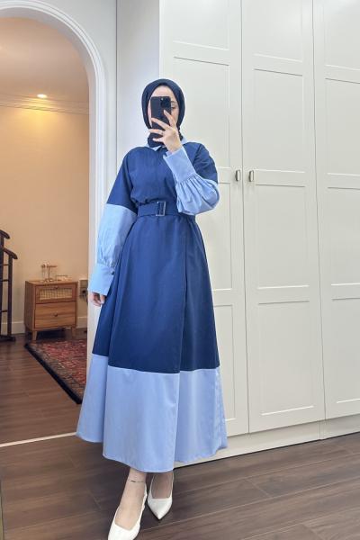 BBC ZENA ELBİSE - LACİVERT