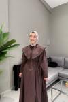 BBC ZEYA ELBİSE - KAHVE