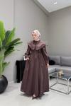 BBC ZEYA ELBİSE - KAHVE
