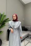 BBC ZEYA ELBİSE - GRİ