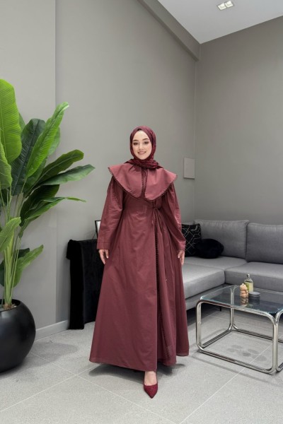 BBC ZEYA ELBİSE - BORDO
