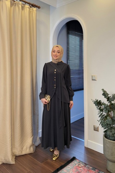 EMMA ETEKLİ TAKIM ANTRASİT