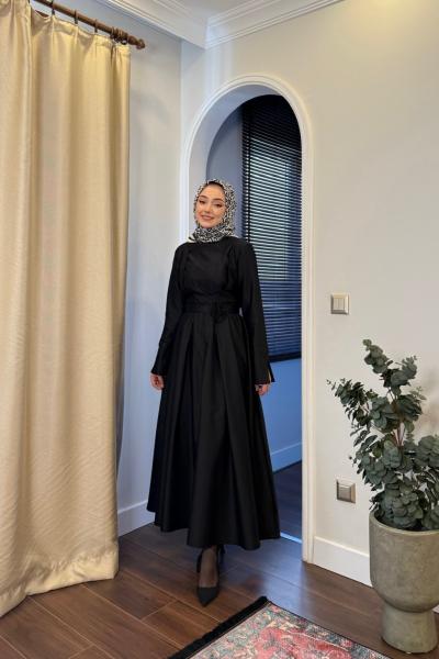 ISABELLE ELBİSE - SİYAH