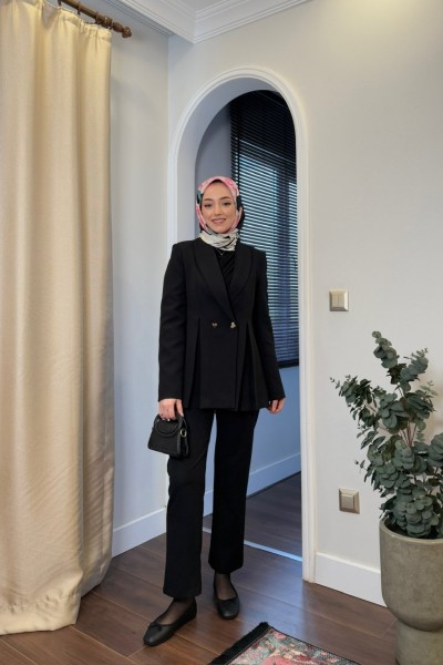 MYLAN CEKETLİ TAKIM - SİYAH